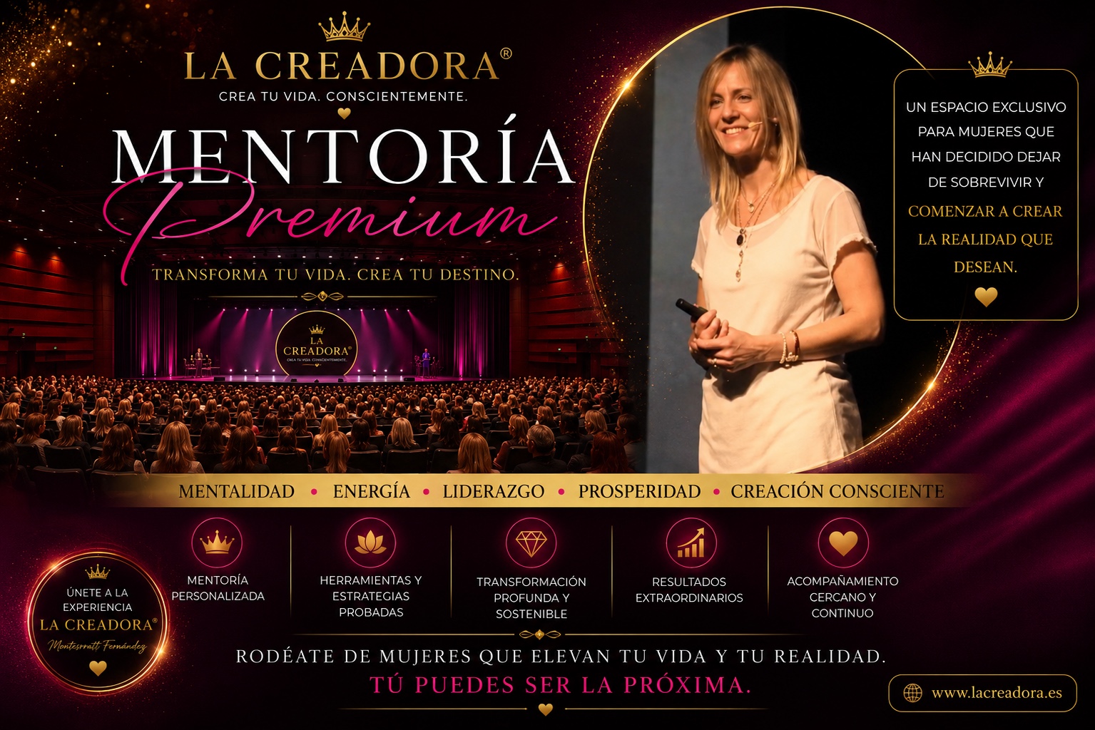 Mentor&iacute;a Premium La Creadora &mdash; Montserrat Fern&aacute;ndez
